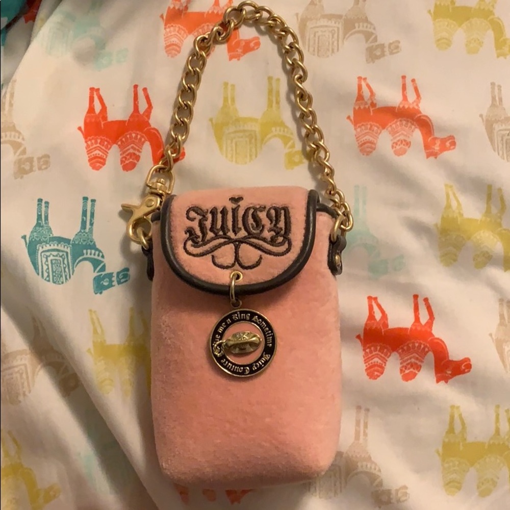 Juicy couture cell phone case